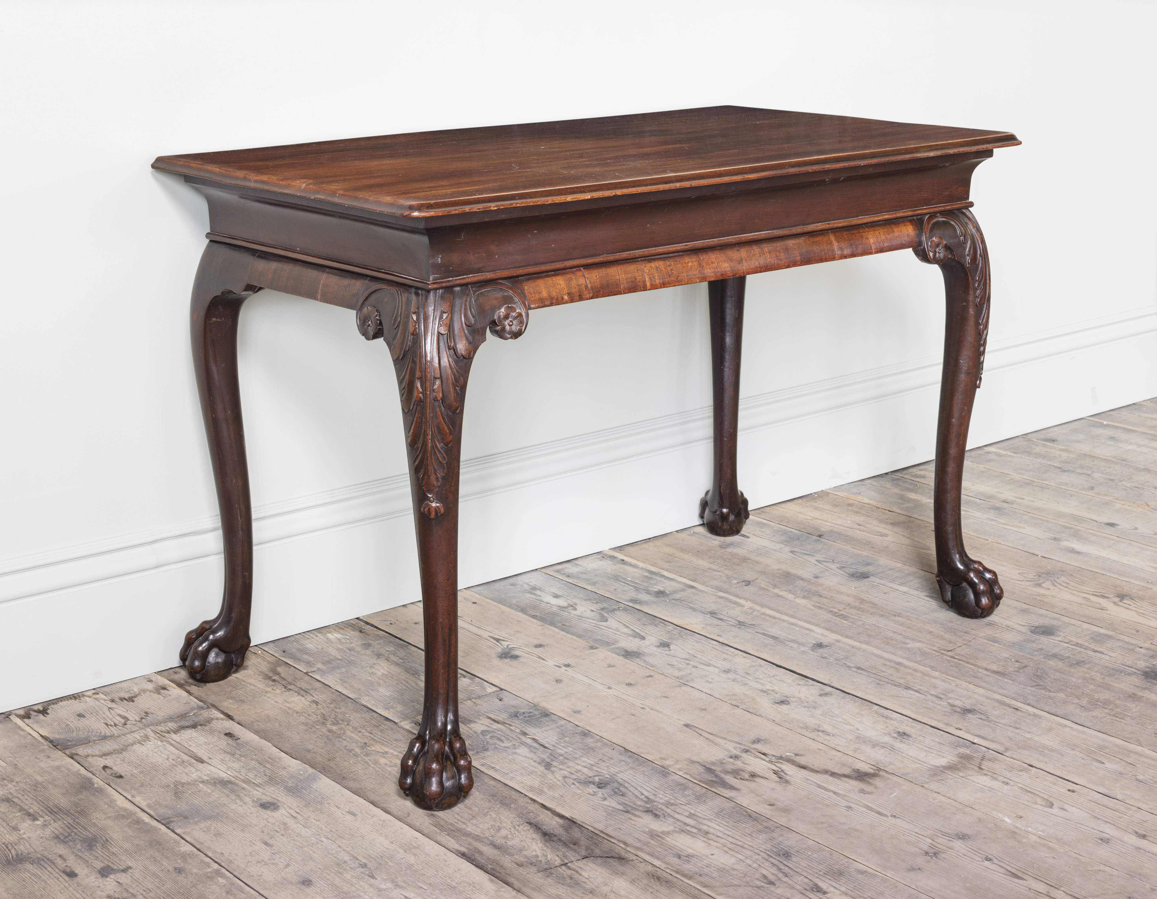 A George Ii Mahogany Console Table